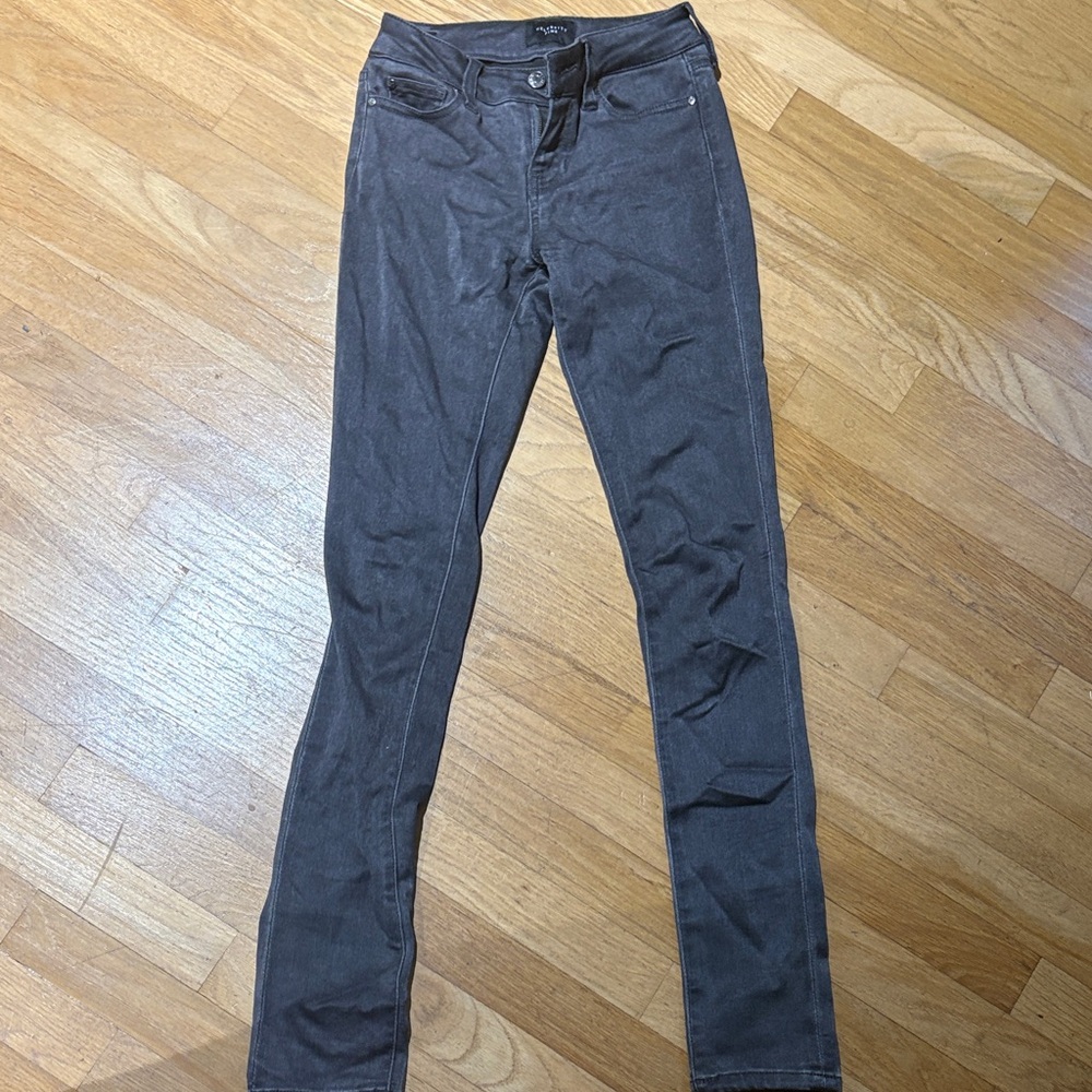 Celebrity Pink Women’s Skinny Jeans in Charcoal